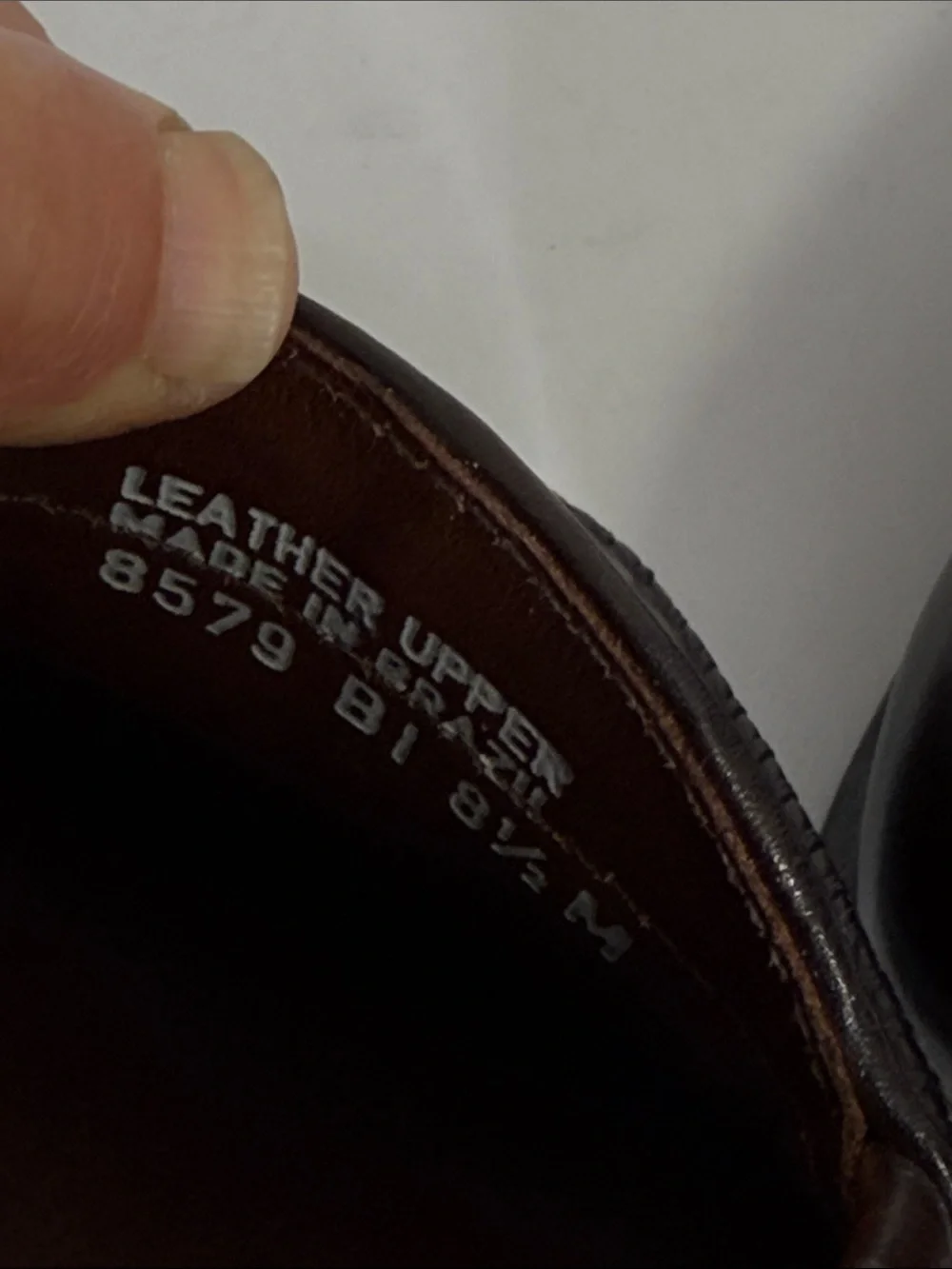 GH Bass Penny Loafers Womens 8.5 Dark Brown Leather Woven Preppy Slip On Shoes - Picture 15 of 15